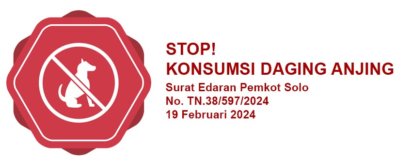 Larangan konsumsi daging anjing di Solo