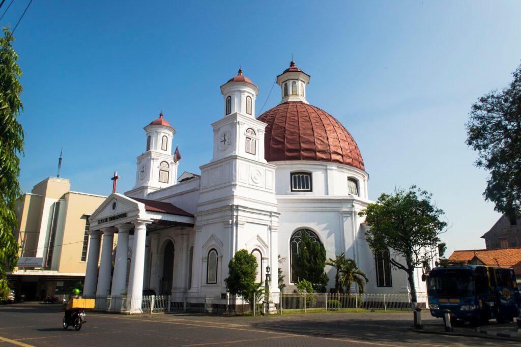 gereja blenduk landmark kota semarang