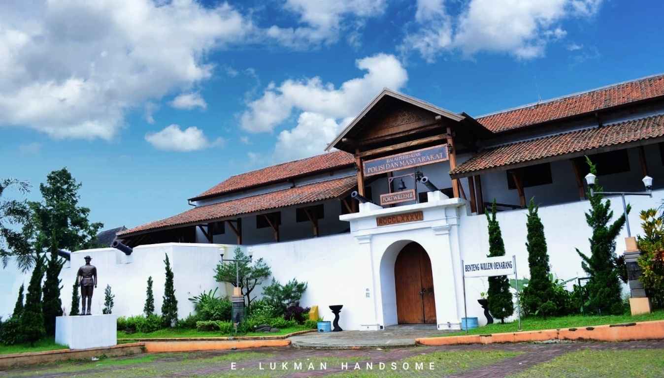 benteng willem ii ungaran benda cagar budaya kabupaten semarang