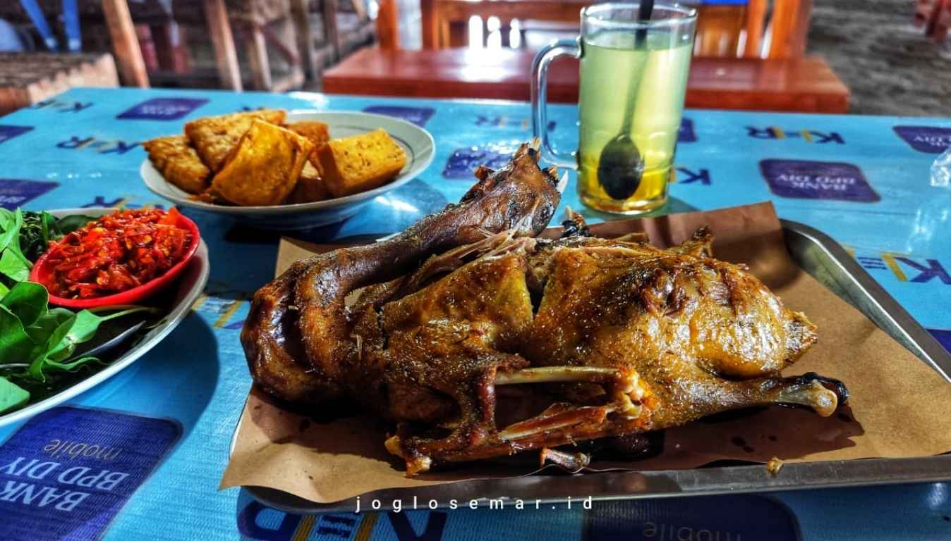 bebek goreng samas kuliner jogja di bantul